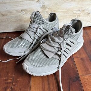 adidas Tubular Radial Shoes Sesame/Clear Brown Mens 8 BB2397